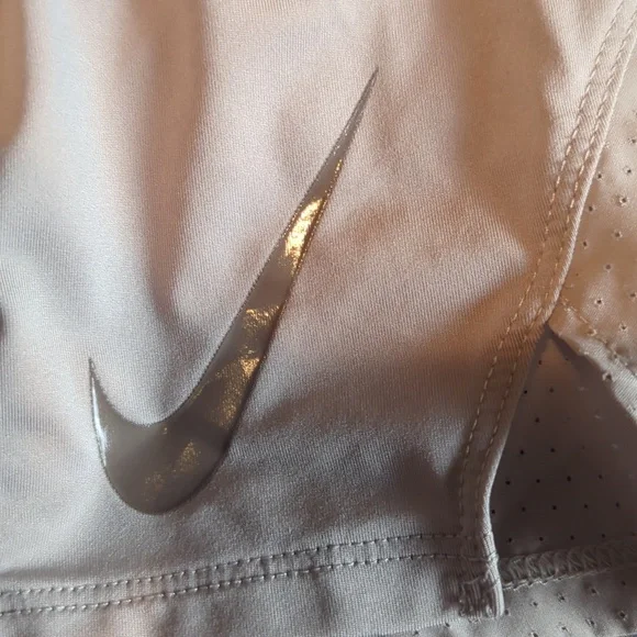 Nike Women's Athletic Shorts - Cream - Picture 2 of 6